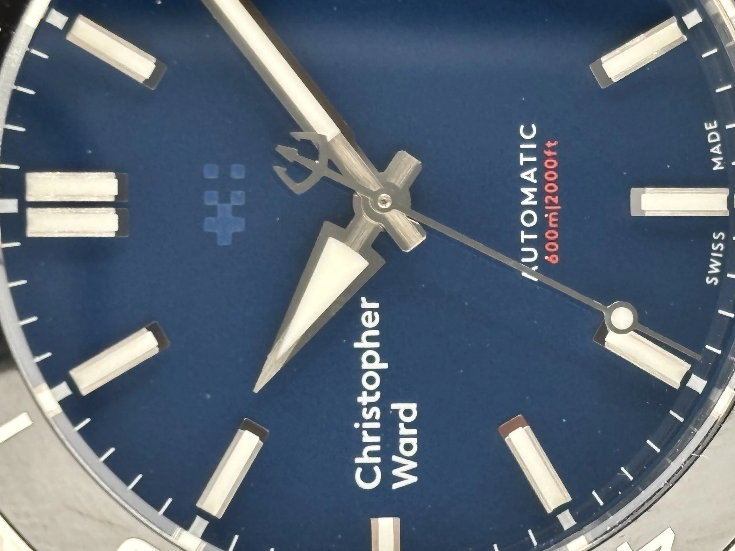 SOLD WH482 C60 Trident Pro 600 Mk3 black/blue 40mm (01/2024